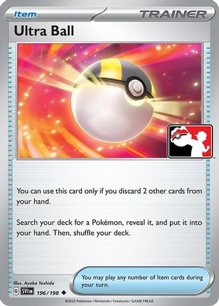 Image of Ultra Ball 196/198  Prize Pack Series Cards - Uncommon