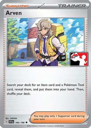 Image of Arven 166/198  - Holofoil Prize Pack Series Cards - Uncommon