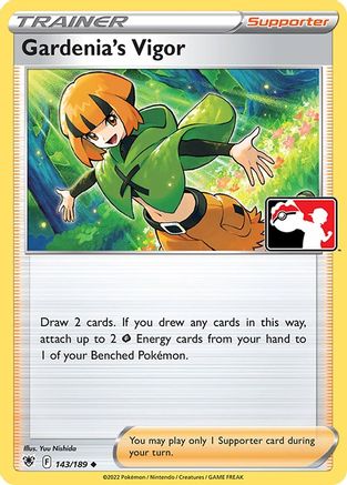 Image of Gardenia's Vigor 143/189  Prize Pack Series Cards - Uncommon