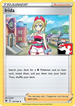 Image of Irida 147/189  Prize Pack Series Cards - Rare
