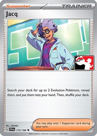 Image of Jacq 175/198  - Holofoil Prize Pack Series Cards - Uncommon