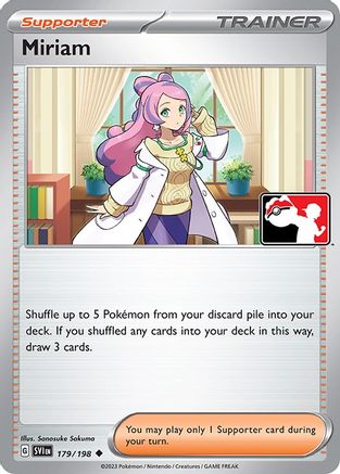 Image of Miriam 179/198  Prize Pack Series Cards - Uncommon
