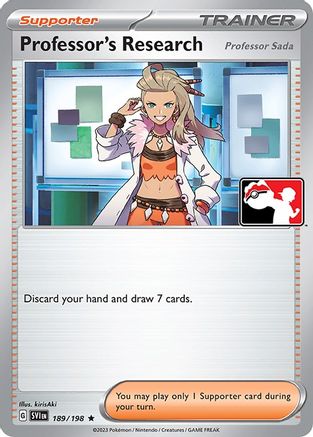 Image of Professor's Research 189/198  Prize Pack Series Cards - Rare