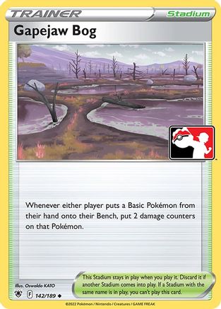 Image of Gapejaw Bog 142  Prize Pack Series Cards - Uncommon