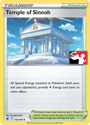 Image of Temple of Sinnoh/189  Prize Pack Series Cards - Uncommon