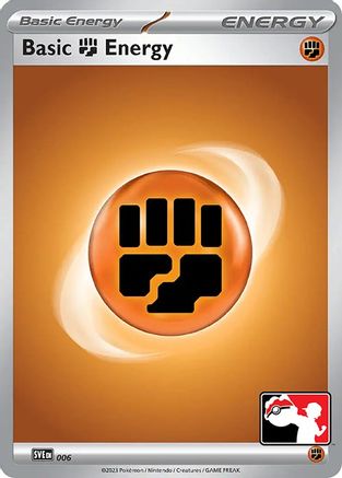 Image of Basic Fighting Energy 006  Prize Pack Series Cards - Common