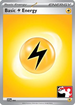Image of Basic Lightning Energy 004  Prize Pack Series Cards - Common