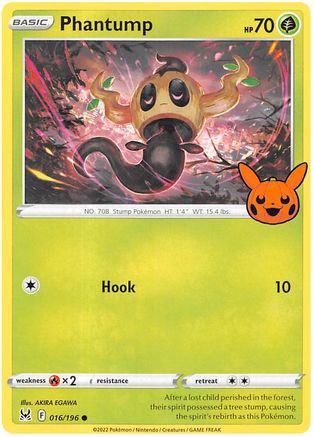 Image of Phantump 016/196  Trick or Trade BOOster Bundle 2023 - Common
