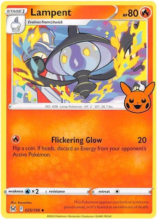 Image of Lampent 025/196  Trick or Trade BOOster Bundle 2023 - Uncommon