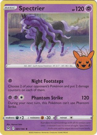 Image of Spectrier 081/196  - Holofoil Trick or Trade BOOster Bundle 2023 - Holo Rare