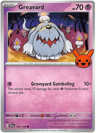 Image of Greavard 104/198  Trick or Trade BOOster Bundle 2023 - Common