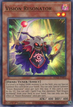 Image of Vision Resonator (SDCK-EN002) - Structure Deck: The Crimson King 1st Edition