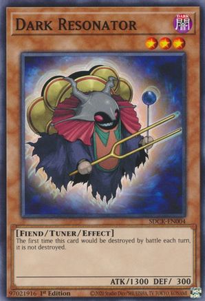 Image of Dark Resonator (SDCK-EN004) - Structure Deck: The Crimson King 1st Edition