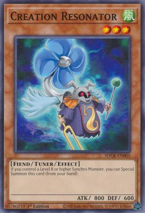 Image of Creation Resonator (SDCK-EN005) - Structure Deck: The Crimson King 1st Edition
