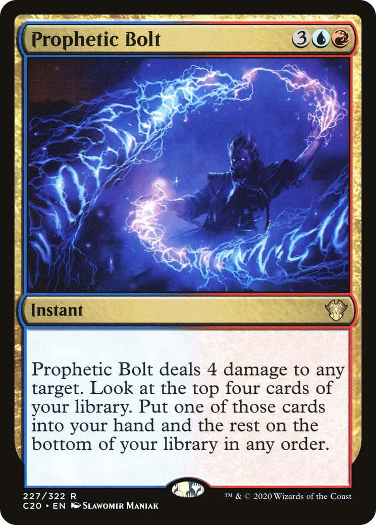 Image of Prophetic Bolt (C20-227) - Commander 2020