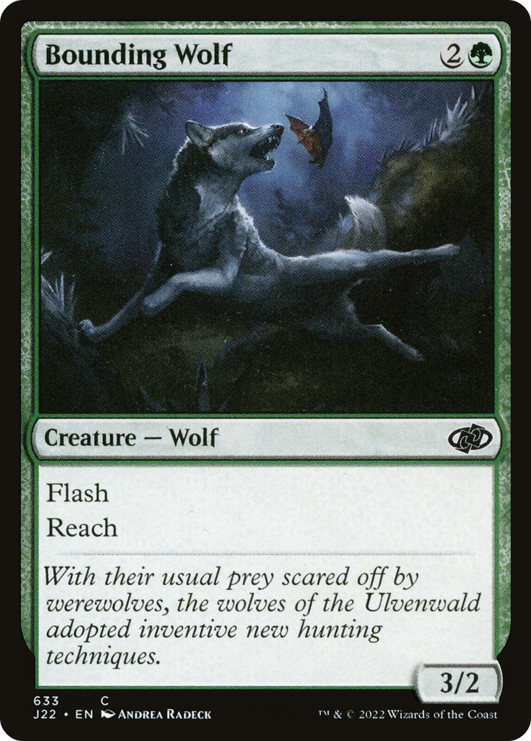 Image of Bounding Wolf (J22-633) - Jumpstart 2022
