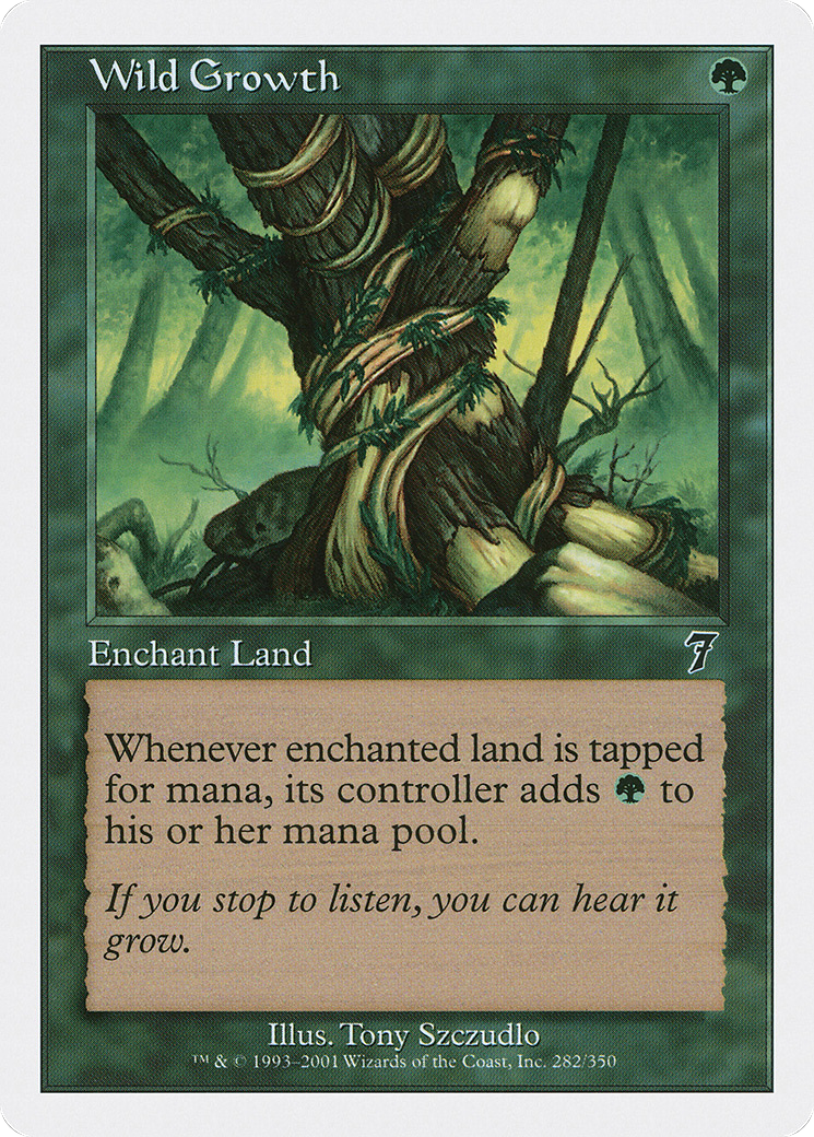 Image of Wild Growth (7ED-282) - 7th Edition