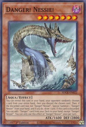 Image of Danger! Nessie! (SDCK-EN022) - Structure Deck: The Crimson King 1st Edition