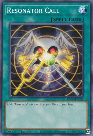Image of Resonator Call (SDCK-EN028) - Structure Deck: The Crimson King 1st Edition