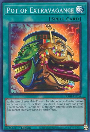 Image of Pot of Extravagance (SDCK-EN031) - Structure Deck: The Crimson King 1st Edition