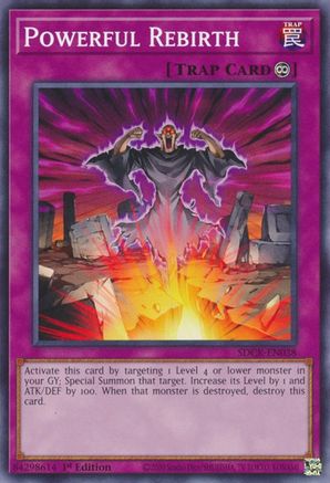 Image of Powerful Rebirth (SDCK-EN038) - Structure Deck: The Crimson King 1st Edition