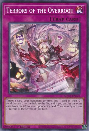 Image of Terrors of the Overroot (SDCK-EN040) - Structure Deck: The Crimson King 1st Edition
