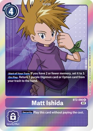 Image of Matt Ishida - BT2-090 (Resurgence Booster Reprint) (BT2-090) - Resurgence Booster Foil