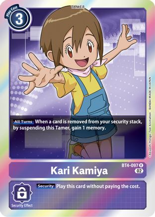 Image of Kari Kamiya (Resurgence Booster Reprint) (BT4-097) - Resurgence Booster Foil