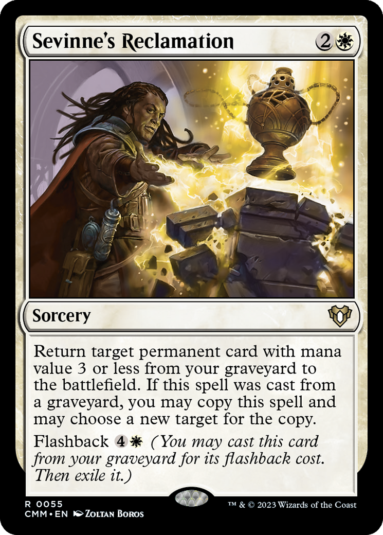 Image of Sevinne's Reclamation (CMM-055) - Commander Masters