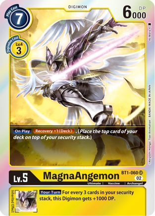 Image of MagnaAngemon - BT1-060 (Resurgence Booster Reprint) (BT1-060) - Resurgence Booster Foil