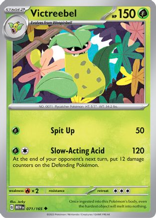 Image of Victreebel 071/165  SV Scarlet & Violet 151 - Uncommon
