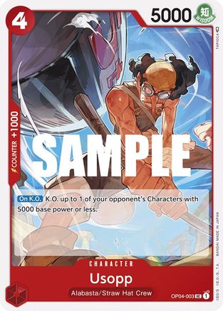 Image of Usopp (OP04-003) - Kingdoms of Intrigue