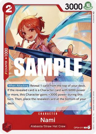 Image of Nami (OP04-011) - Kingdoms of Intrigue