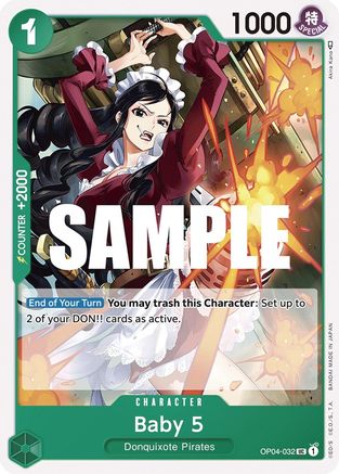 Image of Baby 5 (OP04-032) - Kingdoms of Intrigue