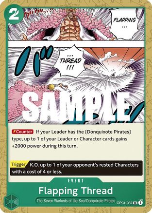 Image of Flapping Thread (OP04-037) - Kingdoms of Intrigue