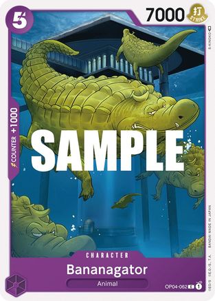 Image of Bananagator (OP04-062) - Kingdoms of Intrigue