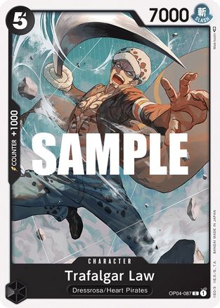 Image of Trafalgar Law (OP04-087) - Kingdoms of Intrigue
