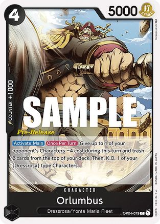 Image of Orlumbus (OP04-079) - Kingdoms of Intrigue Pre-Release Cards