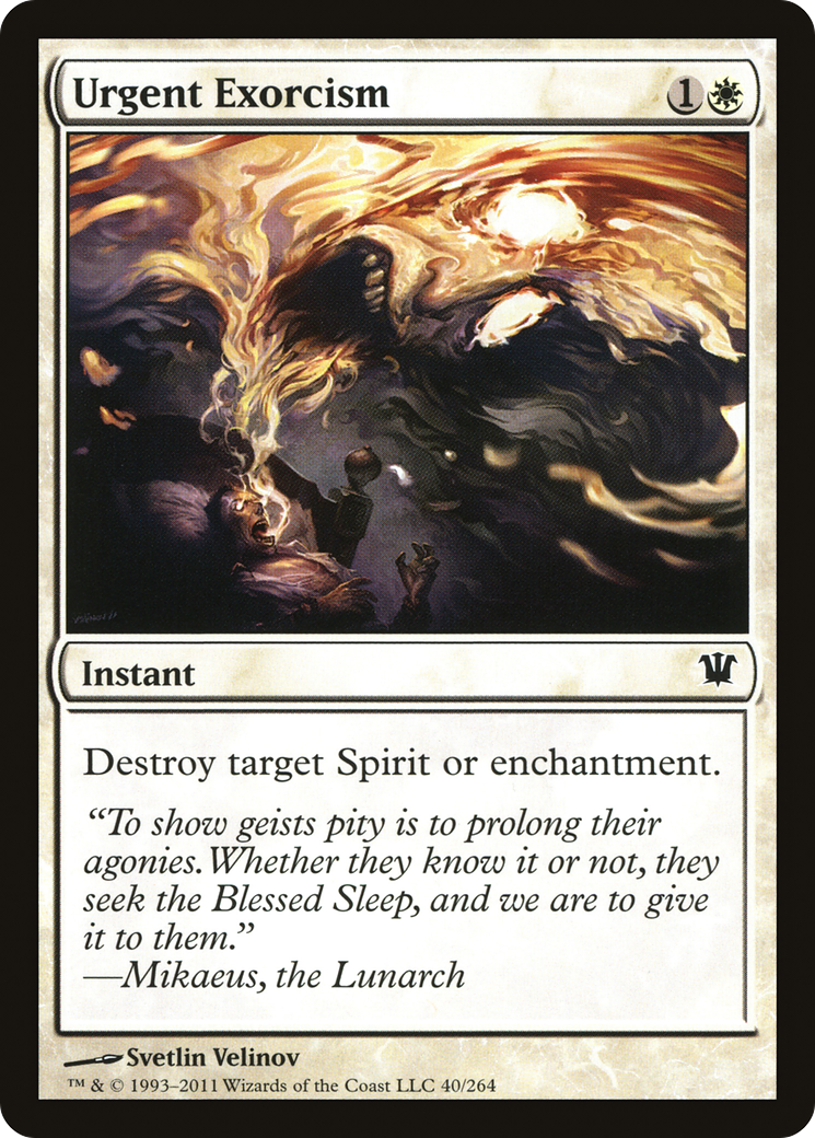 Image of Urgent Exorcism (ISD-040) - Innistrad