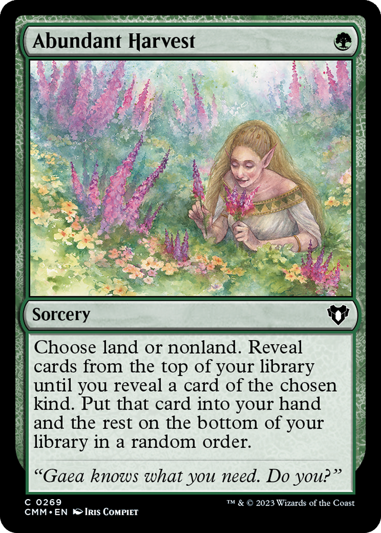 Image of Abundant Harvest (CMM-269) - Commander Masters