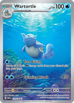 Image of * Wartortle - 171/165 - SV: Scarlet & Violet 151 (MEW)