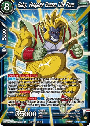 Image of Baby, Vengeful Golden Life Form (Championship Selection Pack 2023 Vol.3) (Gold-Stamped) (P-542) - Tournament Promotion Cards Foil