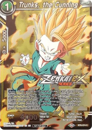 Image of Trunks, the Cunning (Event Pack 13) (BT8-074) - Tournament Promotion Cards Foil