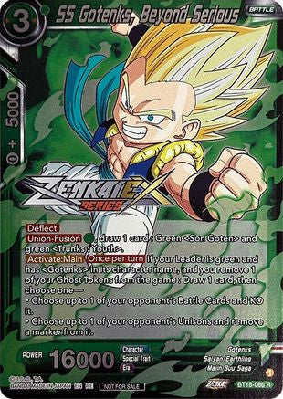 Image of SS Gotenks, Beyond Serious (Event Pack 13) (BT18-086) - Tournament Promotion Cards Foil