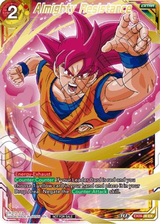 Image of Almighty Resistance (Alt. Art Card Set 2023 Vol. 3) (EX09-06) - Tournament Promotion Cards Foil
