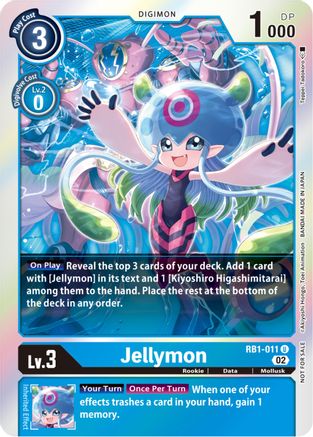 Image of Jellymon (Resurgence Booster Box Promotion Pack) (RB1-011) - Resurgence Booster Foil