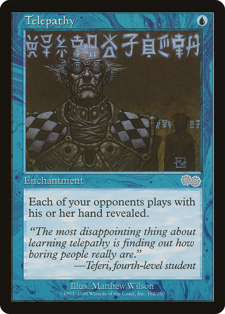 Image of Telepathy (USG-102) - Urza's Saga