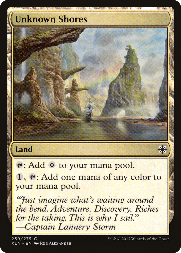 Image of Unknown Shores (XLN-259) - Ixalan