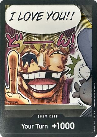 Image of DON!! Card (Color) (Special DON!! Card Pack) - Kingdoms of Intrigue Foil