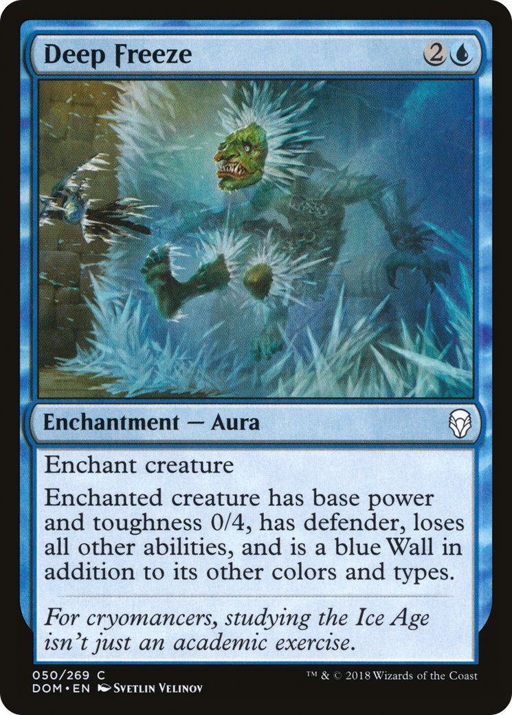 Image of Deep Freeze (DOM-050) - Dominaria